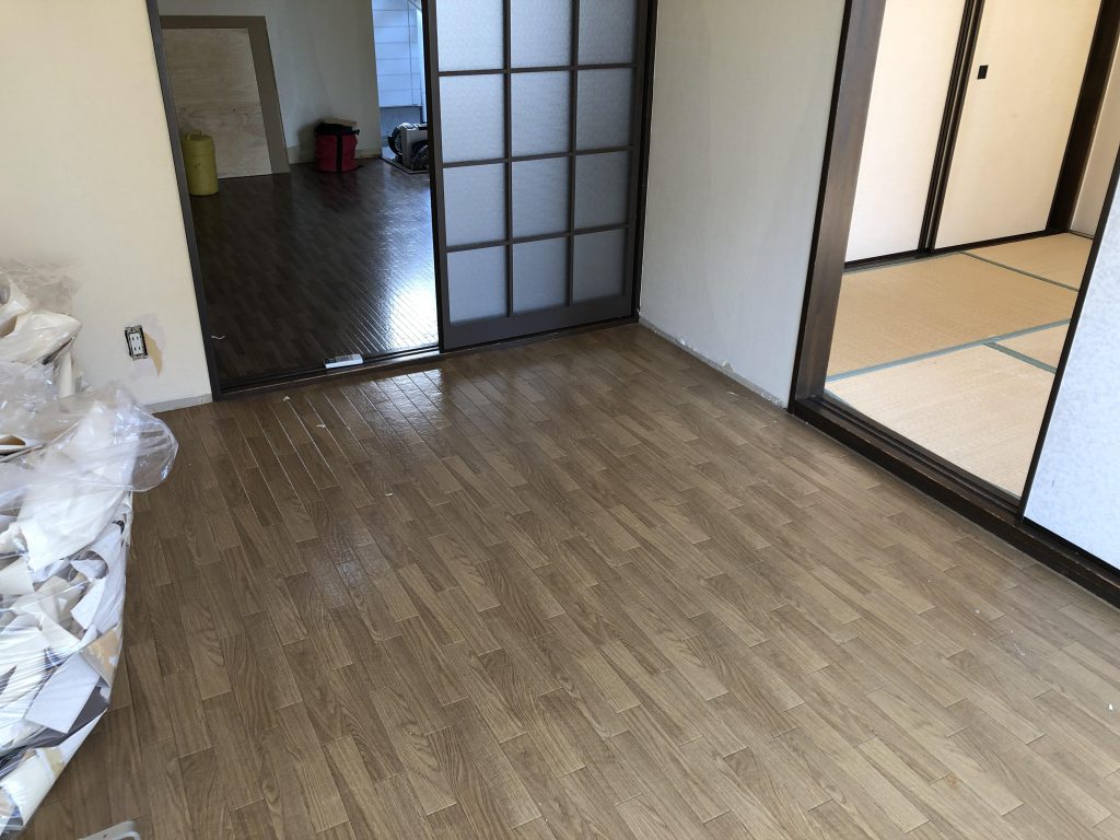 賃貸アパートリフォーム工事|施工写真2