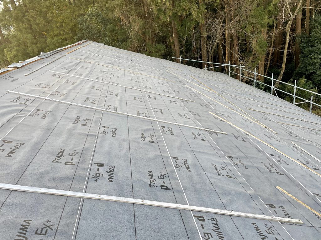 屋根修繕工事｜施工写真2