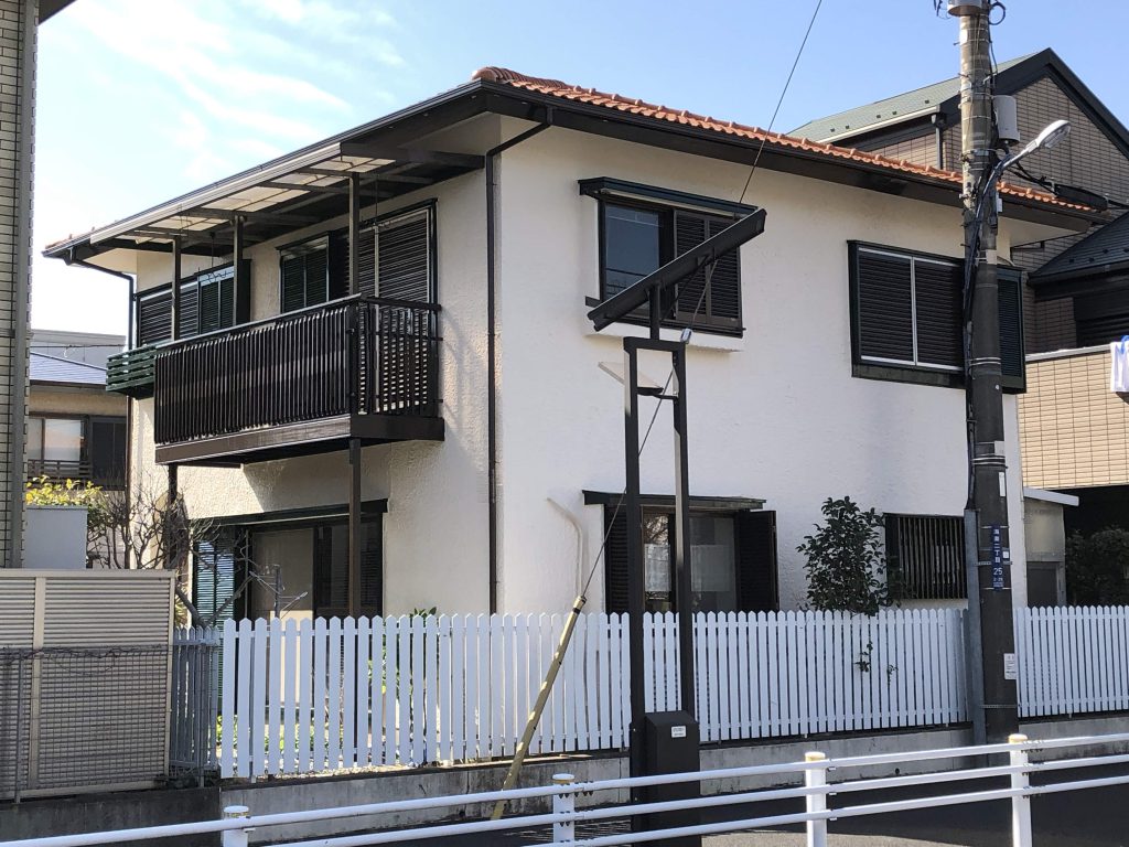 塗装工事・雨樋交換工事|塗装後