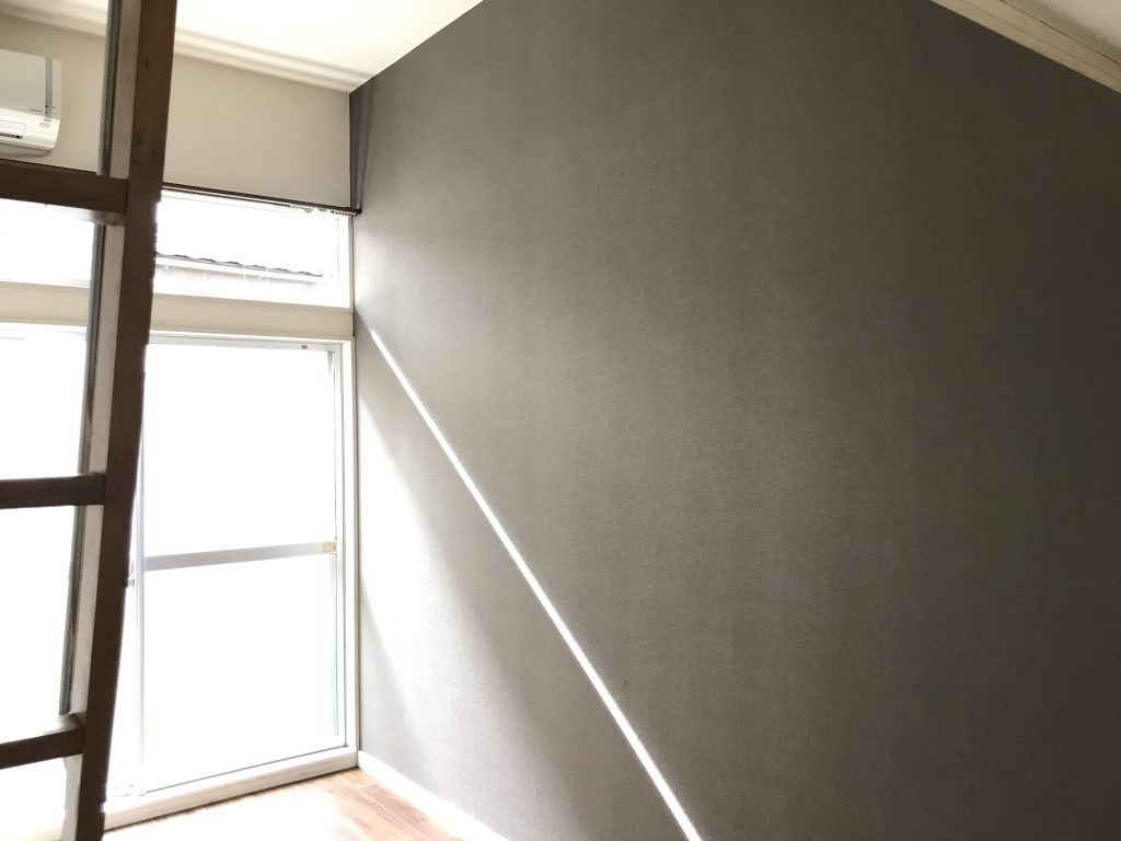 アクセントクロス施工|施工写真4