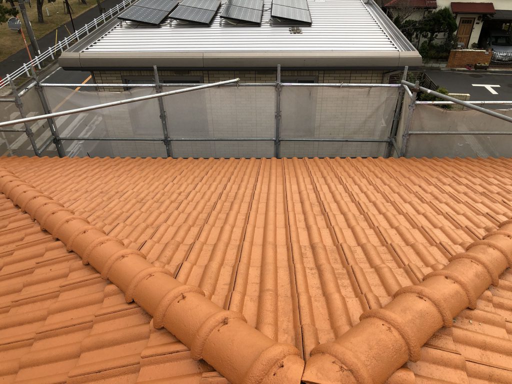 塗装工事・雨樋交換工事|塗装後