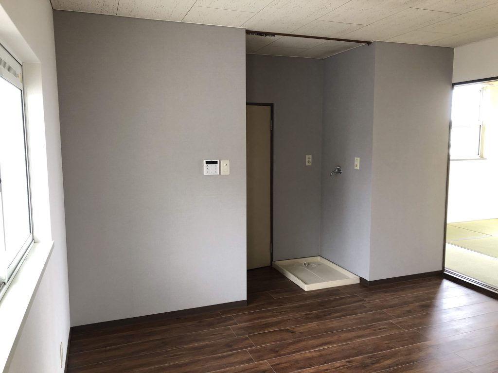 賃貸物件リフォーム|部屋の一部をアクセント
