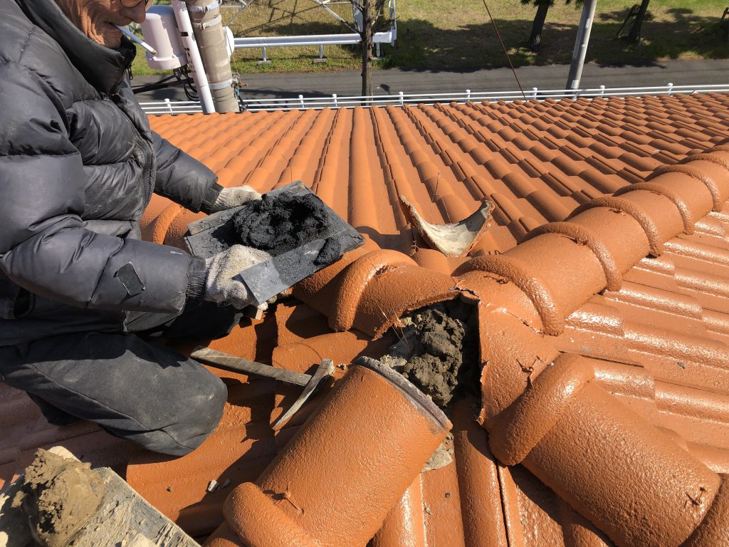 瓦屋根の小修繕｜施工写真10